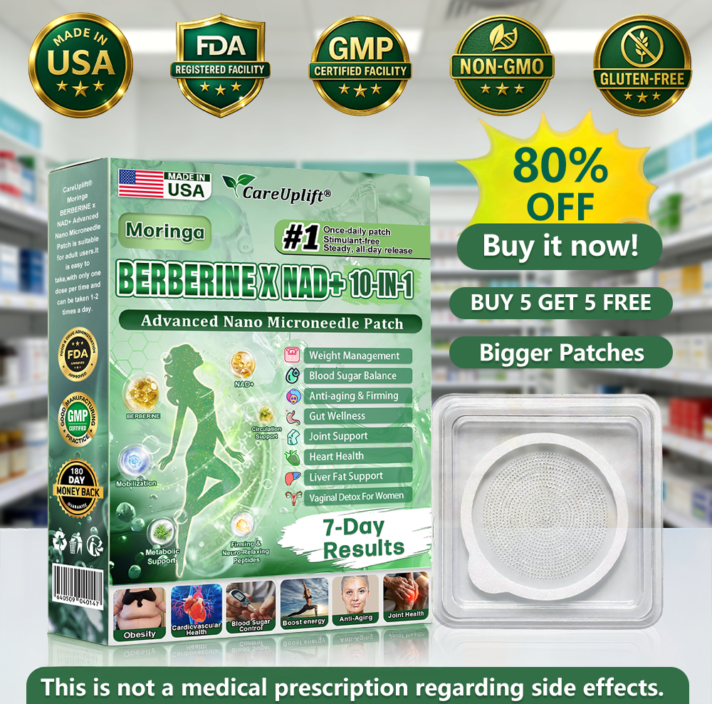 🎐🎐𝐂𝐚𝐫𝐞𝐔𝐩𝐥𝐢𝐟𝐭® 𝑴𝒆𝒕𝒂𝒃𝒐𝒍𝒊𝒄 𝑵𝒂𝒏𝒐 𝑴𝒊𝒄𝒓𝒐𝒏𝒆𝒆𝒅𝒍𝒆 𝑷𝒂𝒕𝒄𝒉🇺🇸(𝐉𝐮𝐬𝐭 𝐨𝐧𝐜𝐞 𝐚 𝐝𝐚𝐲, 𝐯𝐢𝐬𝐢𝐛𝐥𝐞 𝐜𝐡𝐚𝐧𝐠𝐞𝐬 𝐢𝐧 𝟕 𝐝𝐚𝐲𝐬）𝘽𝙚𝙧𝙗𝙚𝙧𝙞𝙣𝙚 + 𝙈𝙤𝙧𝙞𝙣𝙜𝙖 𝙁𝙤𝙧𝙢𝙪𝙡𝙖 ✅ 𝐅𝐨𝐫 𝐨𝐛𝐞𝐬𝐢𝐭𝐲, 𝗟𝗼𝗼𝘀𝗲 𝘀𝗸𝗶𝗻,𝐝𝐢𝐚𝐛𝐞𝐭𝐞𝐬, 𝐬𝐥𝐞𝐞𝐩 𝐚𝐩𝐧𝐞𝐚, 𝐣𝐨𝐢𝐧𝐭 𝐢𝐬𝐬𝐮𝐞𝐬, 𝐚𝐧𝐝 𝐦𝐨𝐫𝐞 💯💯